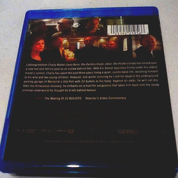 22 bullets a classic DVD blue ray  movie - Picture 3 of 3